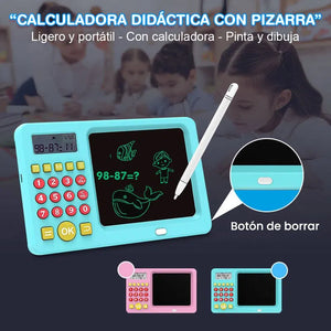 Calculadora Didáctica y Educativa con Pizarra para Niños🎉