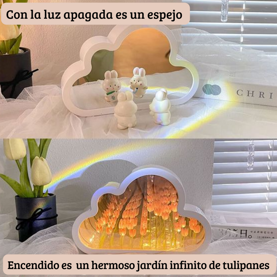 Lámpara Viral: Tulipanes 🌷 Infinitos🥰