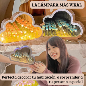 Lámpara Viral: Tulipanes 🌷 Infinitos🥰