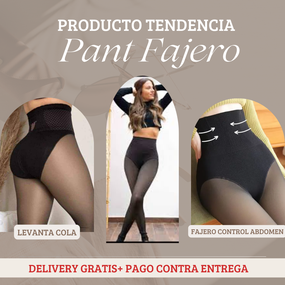 PANTY EFECTO PIEL CON FAJA Y LEVANTA COLA™